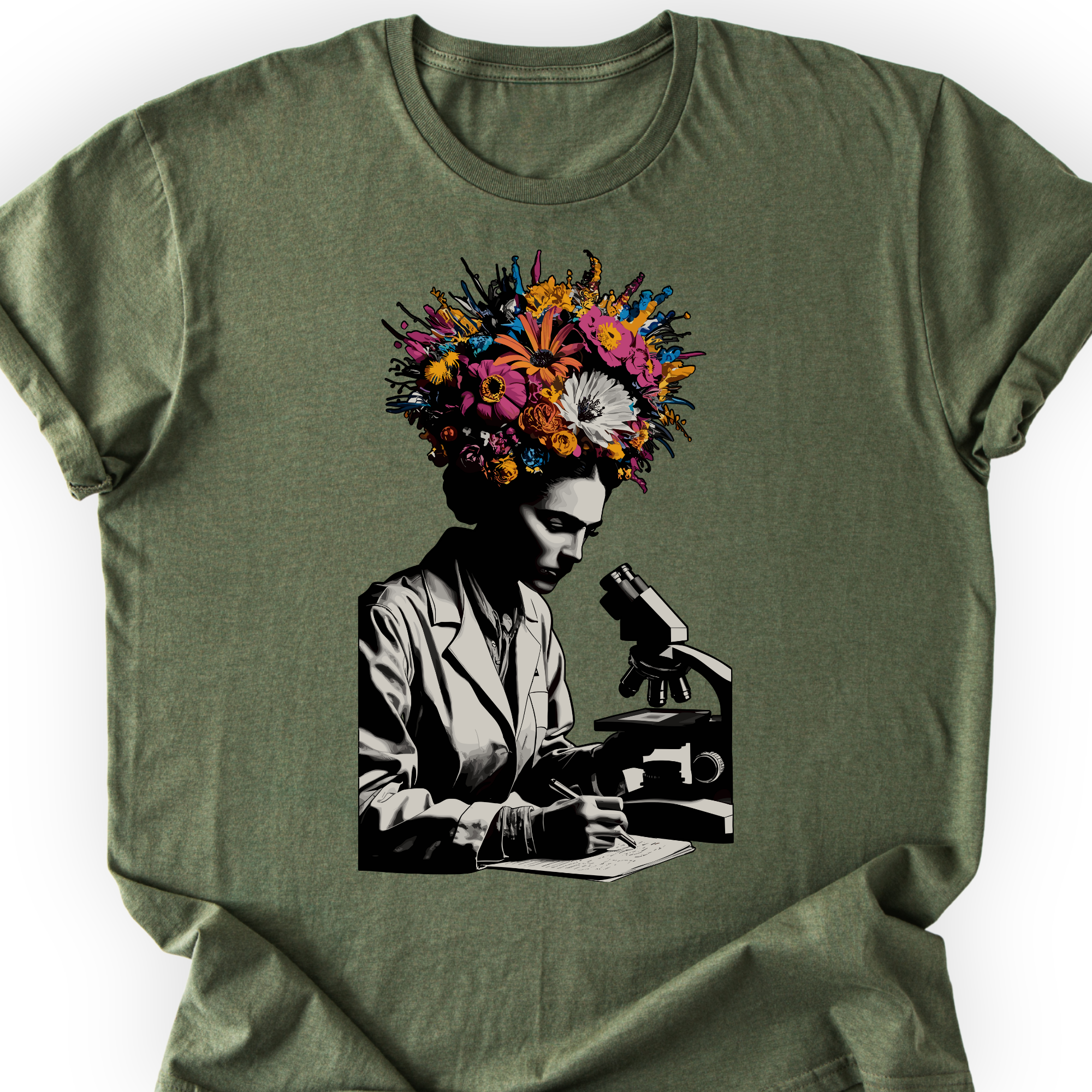 Flowering Minds T-shirt Printify