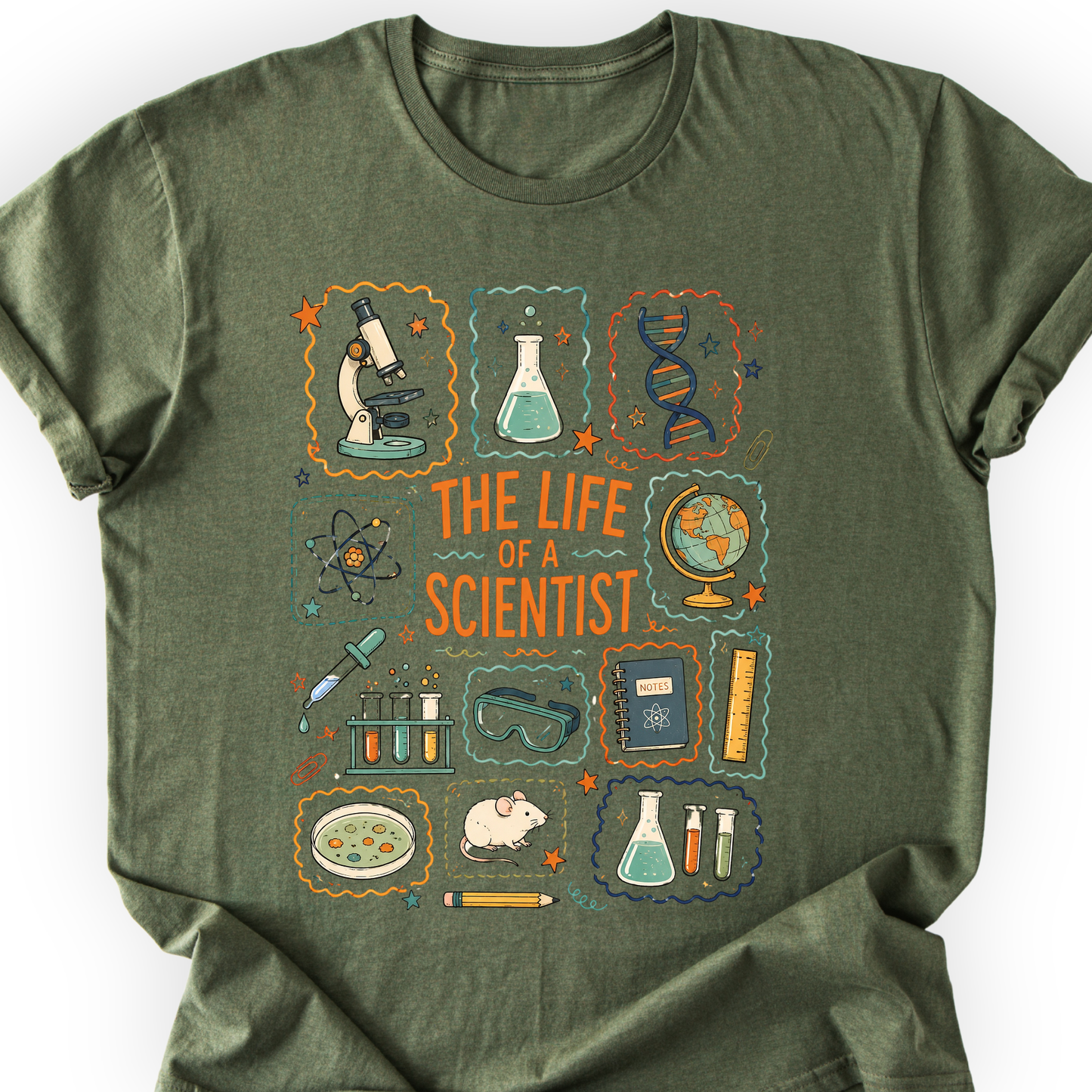 The Life Of A Scientist T-Shirt Printify