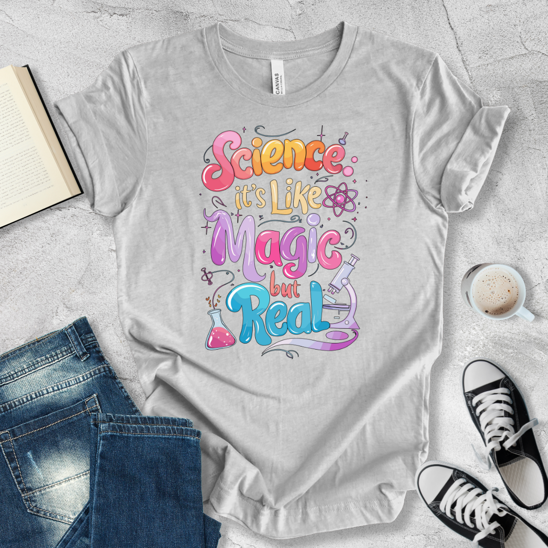 Science It's like magic but real bubble T-shirt