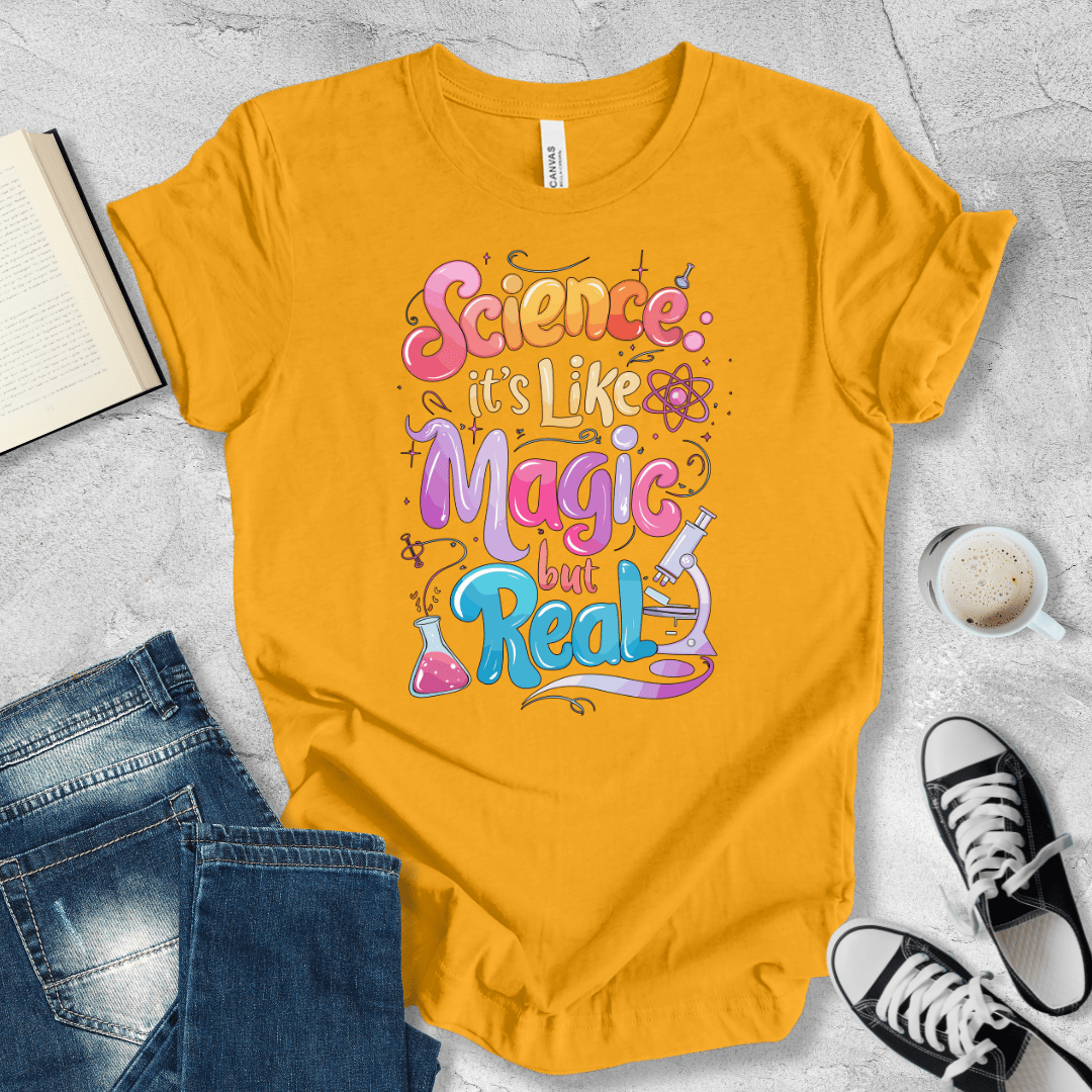 Science It's like magic but real bubble T-shirt