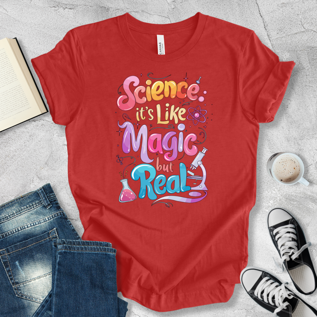 Science It's like magic but real bubble T-shirt