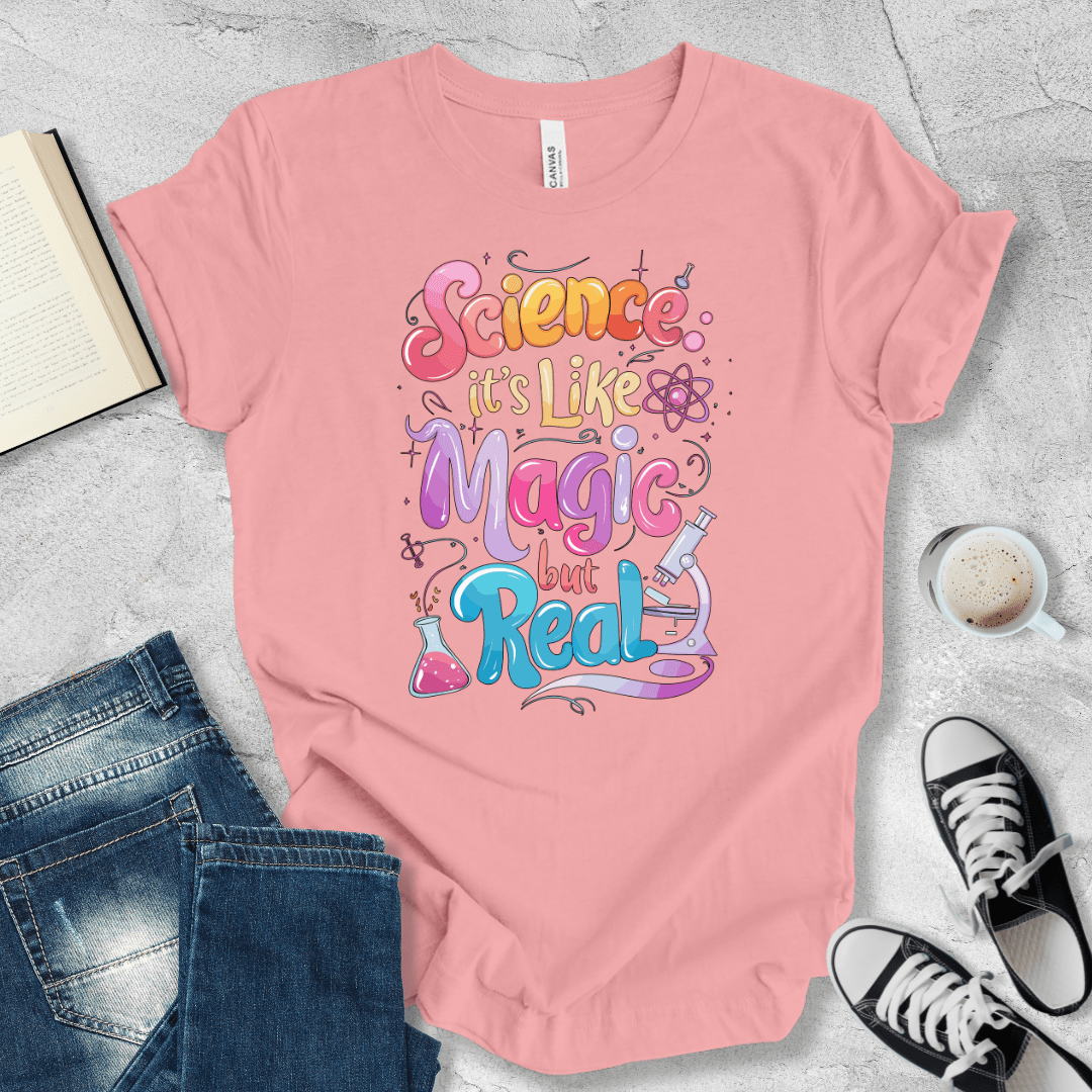 Science It's like magic but real bubble T-shirt