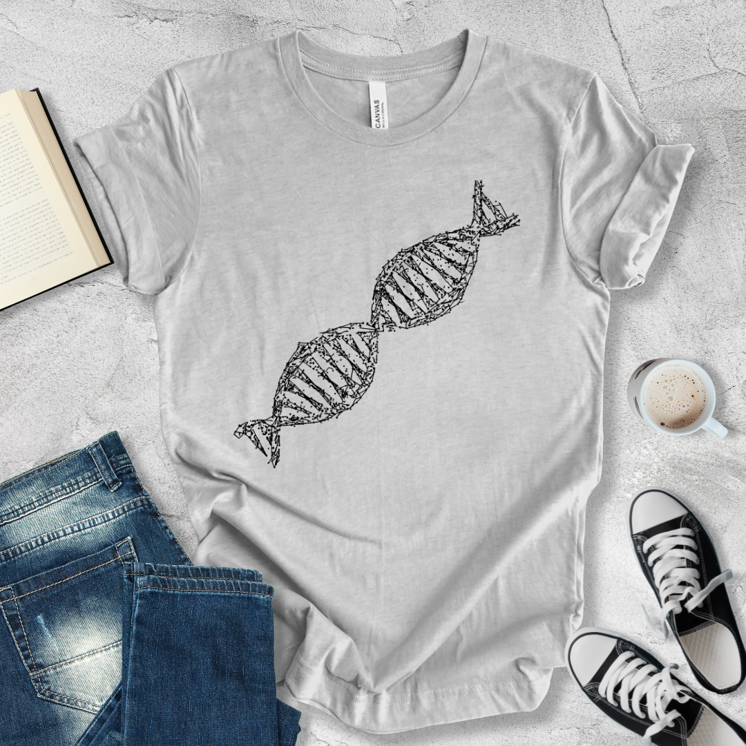 DNA helix T-shirt