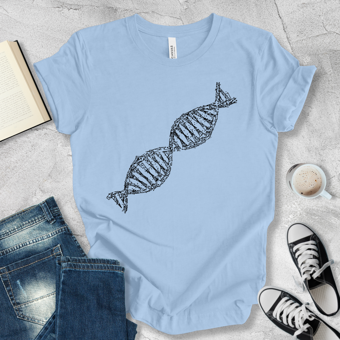 DNA helix T-shirt