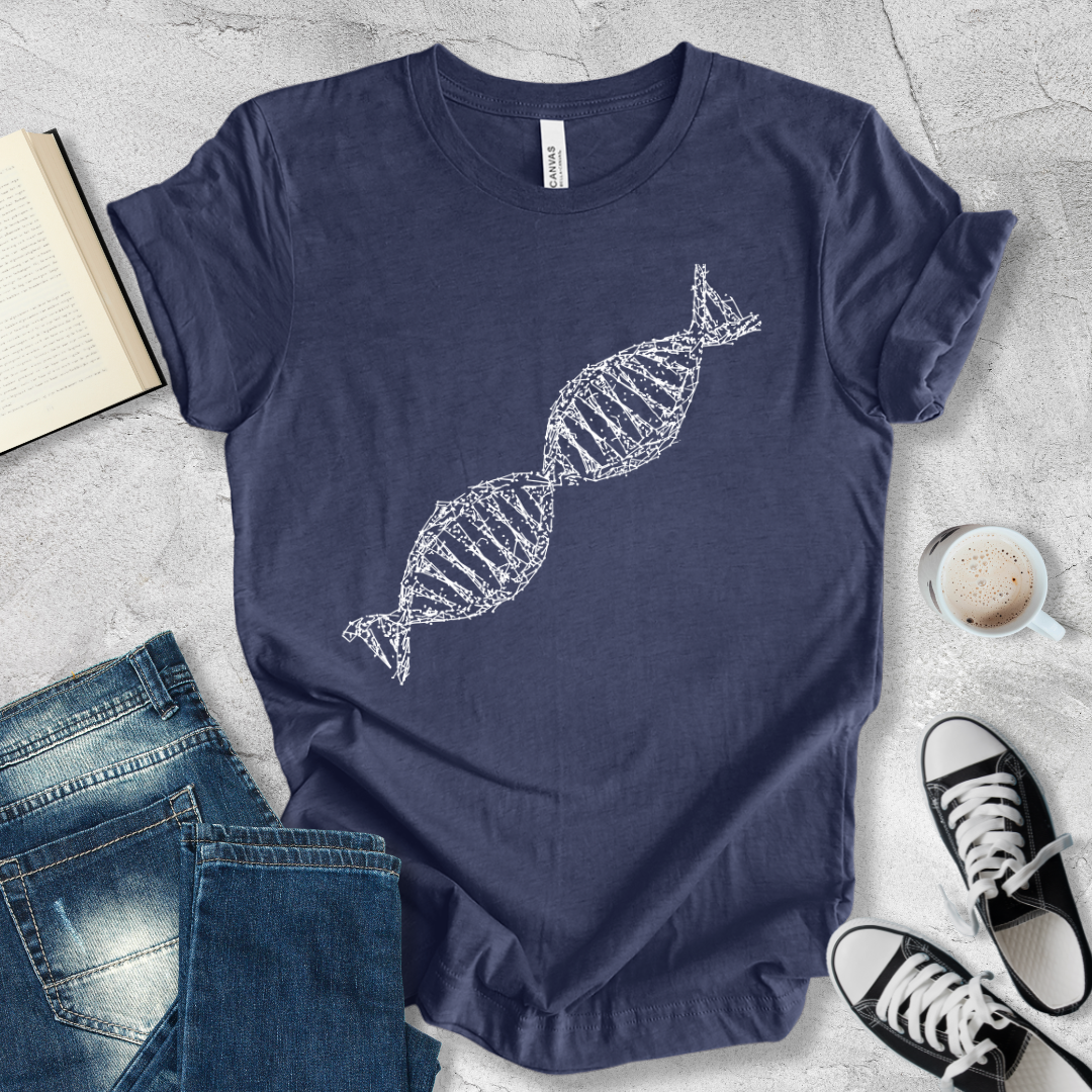 DNA helix T-shirt