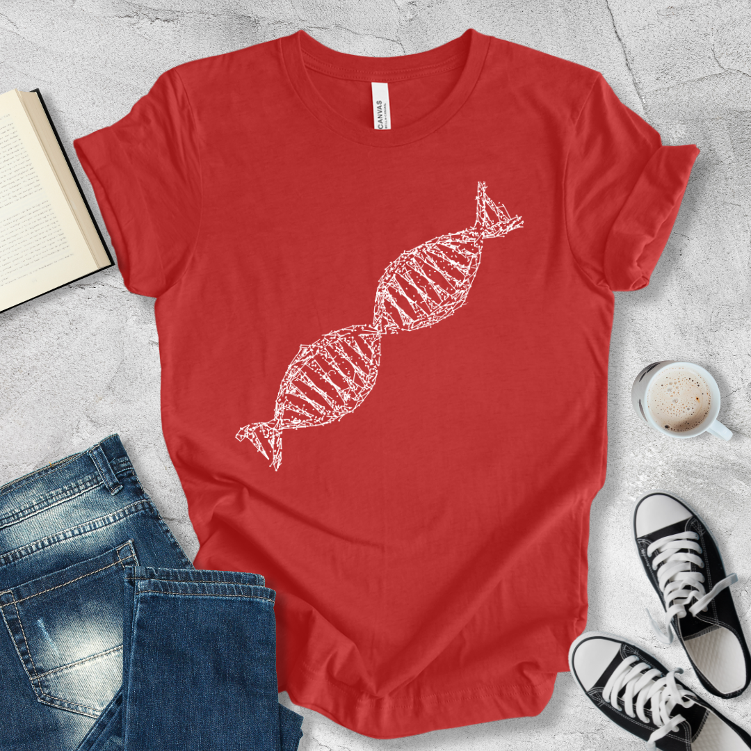 DNA helix T-shirt