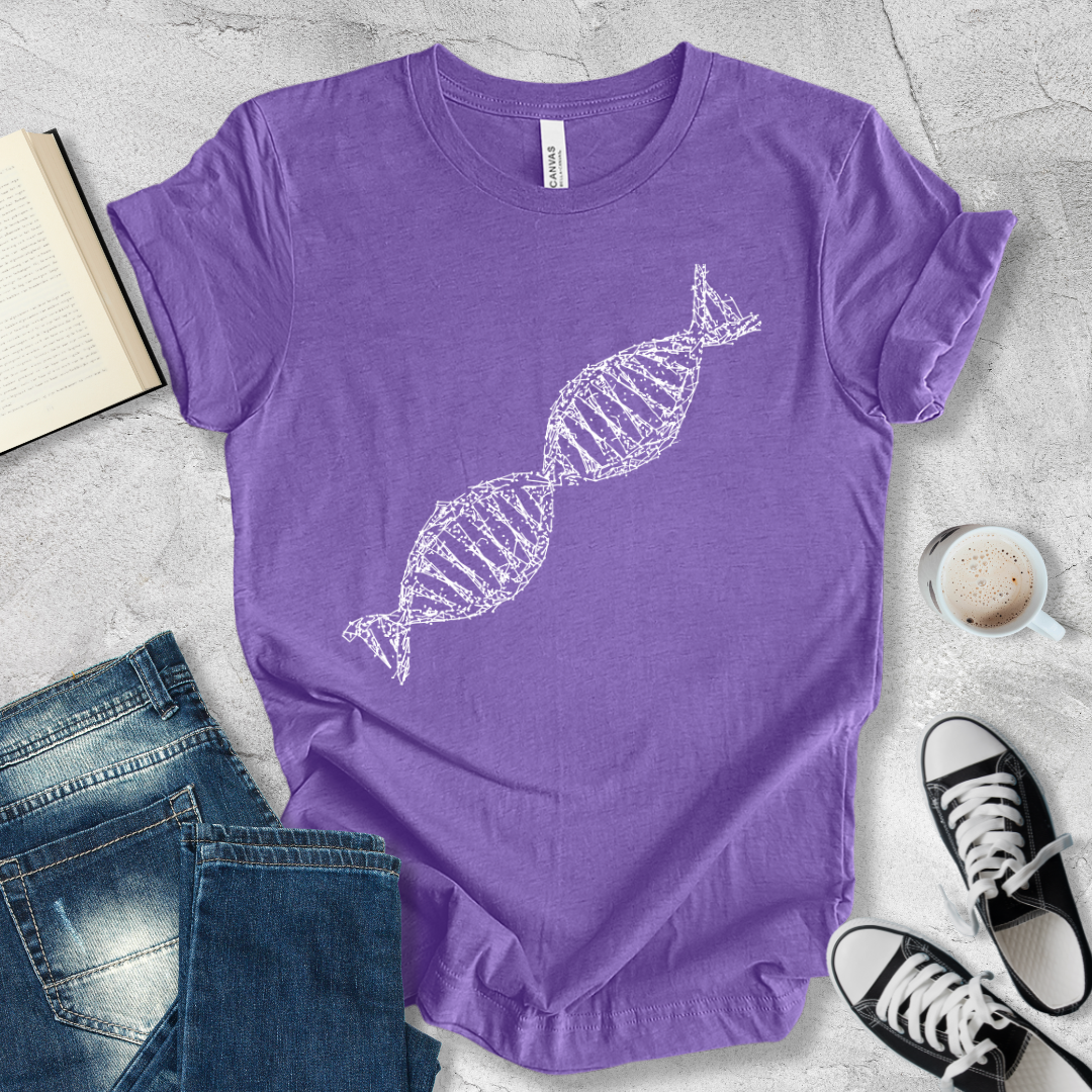 DNA helix T-shirt