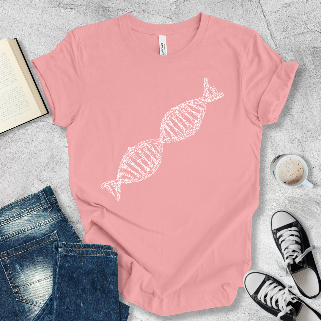 DNA helix T-shirt