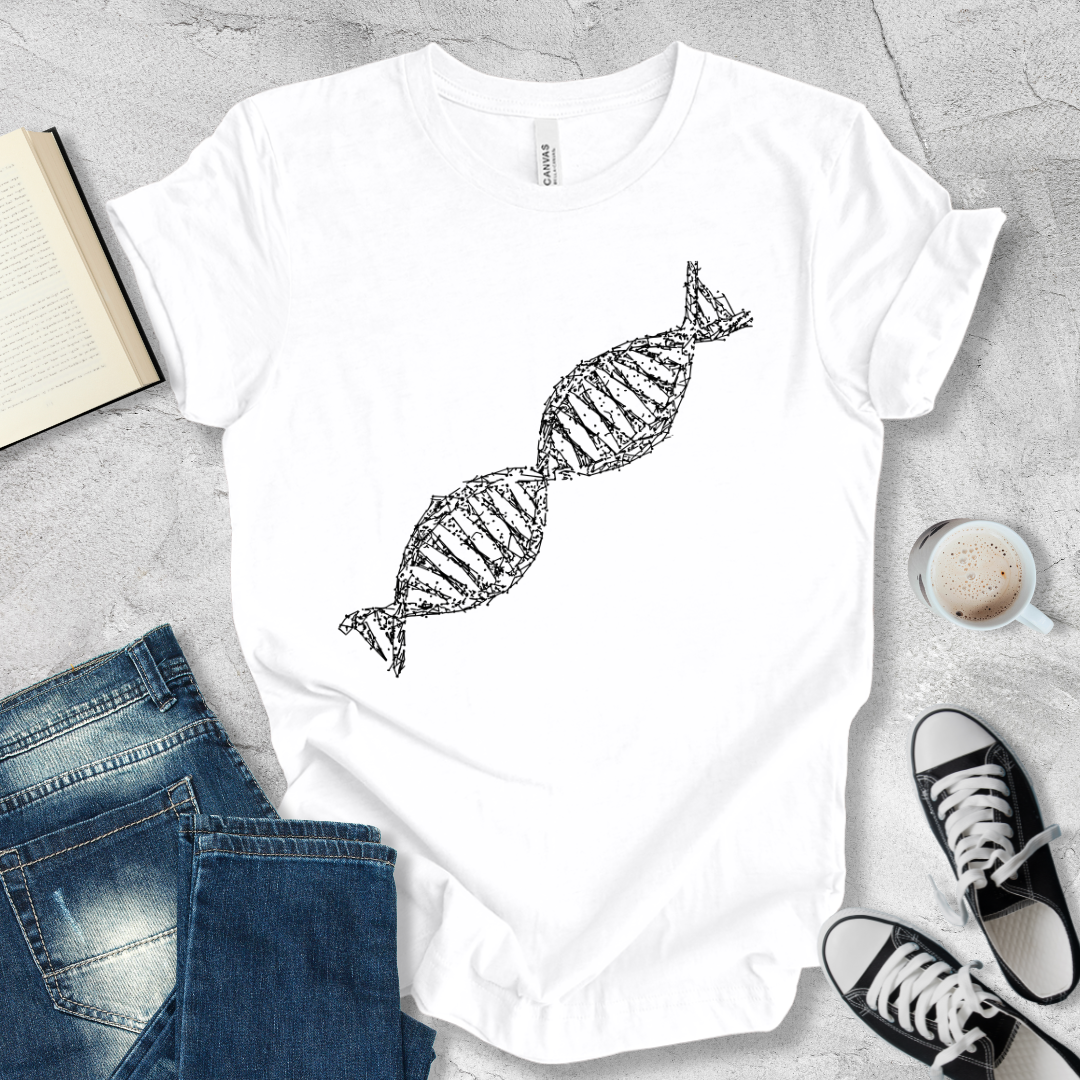 DNA helix T-shirt