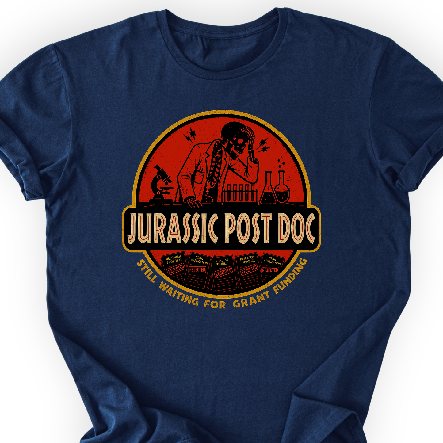 Jurassic Post Doc T-Shirt Printify