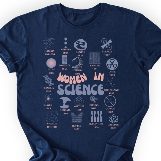 Historic Women Scientists T-Shirt Printify