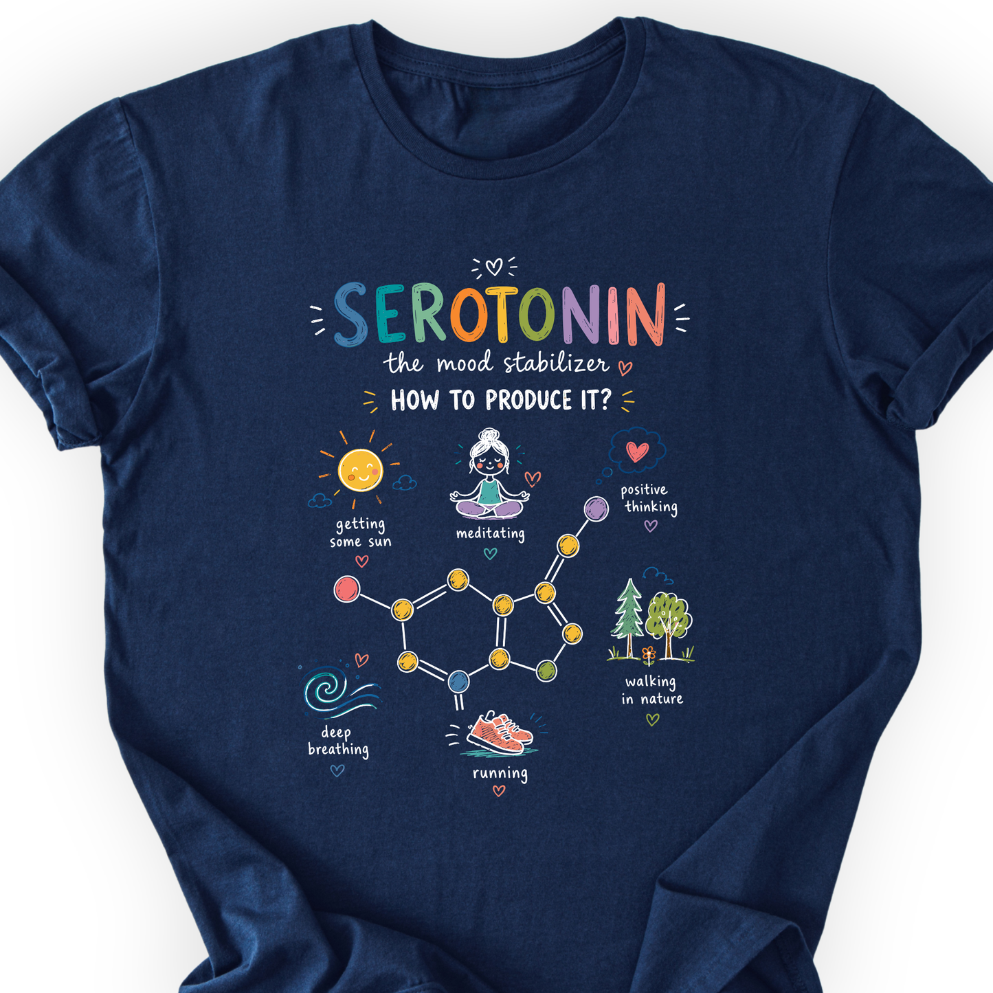 Serotonin T-Shirt Printify