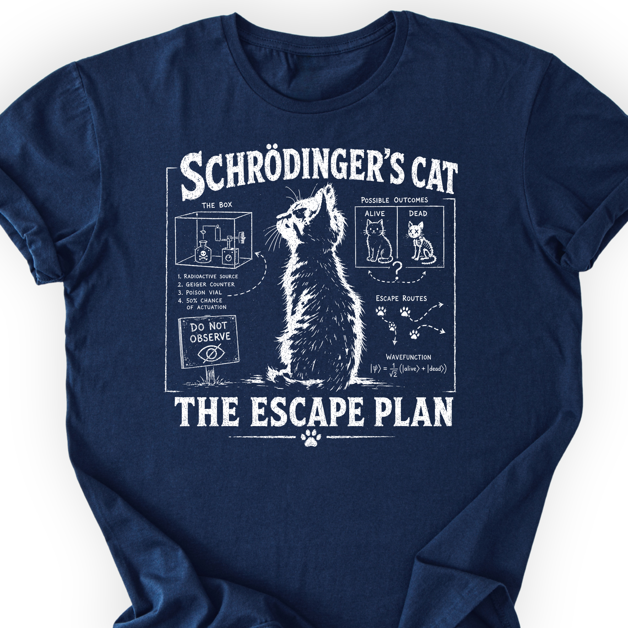 Schrödinger's Cat T-Shirt Printify