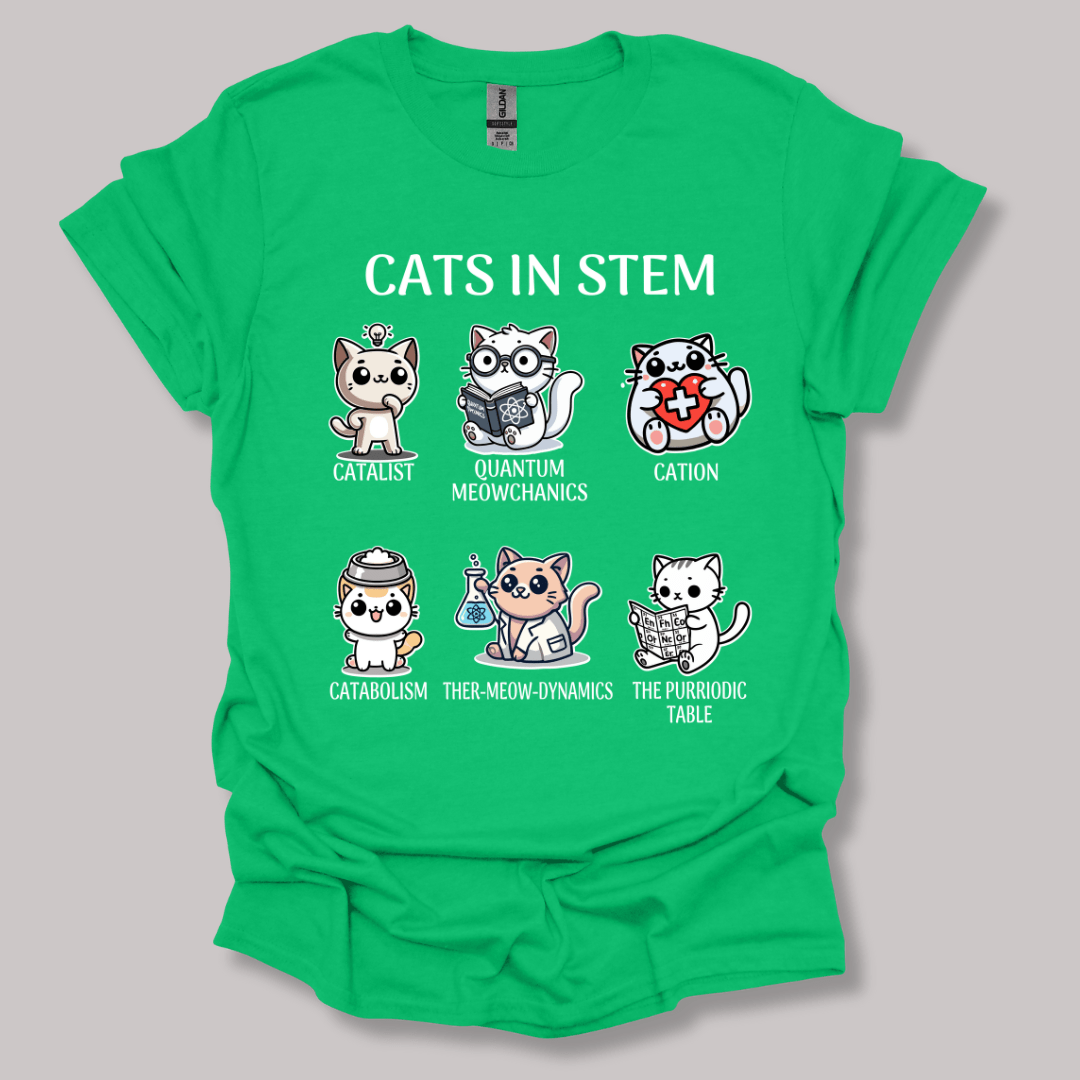 Cats In STEM T-shirt