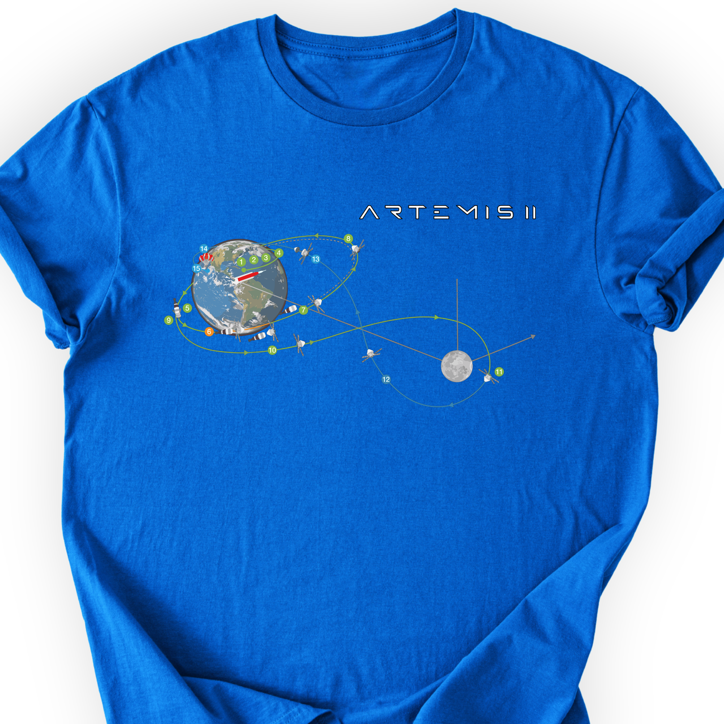 Artemis II Mission T-Shirt Printify