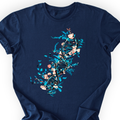 Floral DNA T-shirt — Scientist Apparel