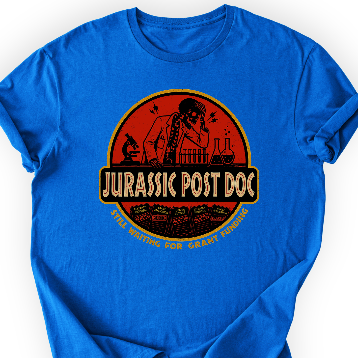 Jurassic Post Doc T-Shirt Printify