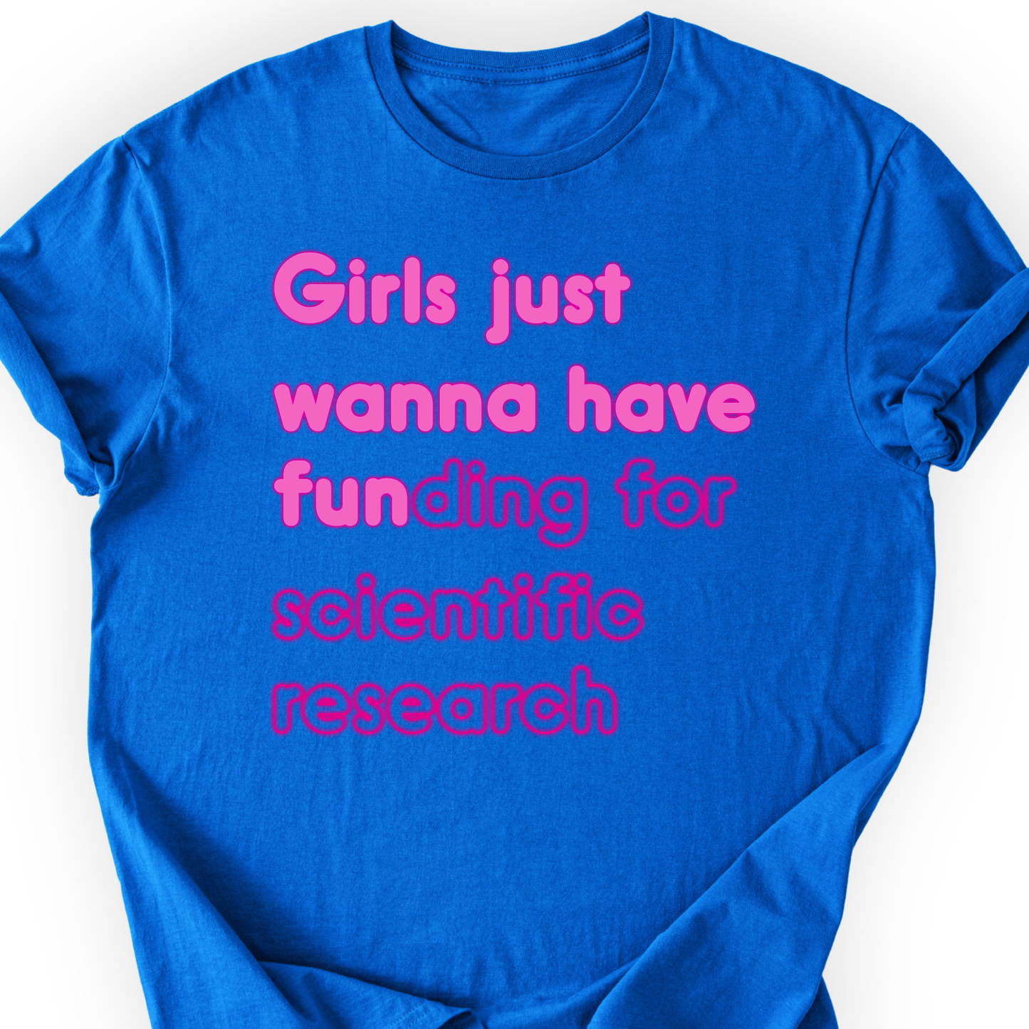 Science Research Funding T-shirt Printify