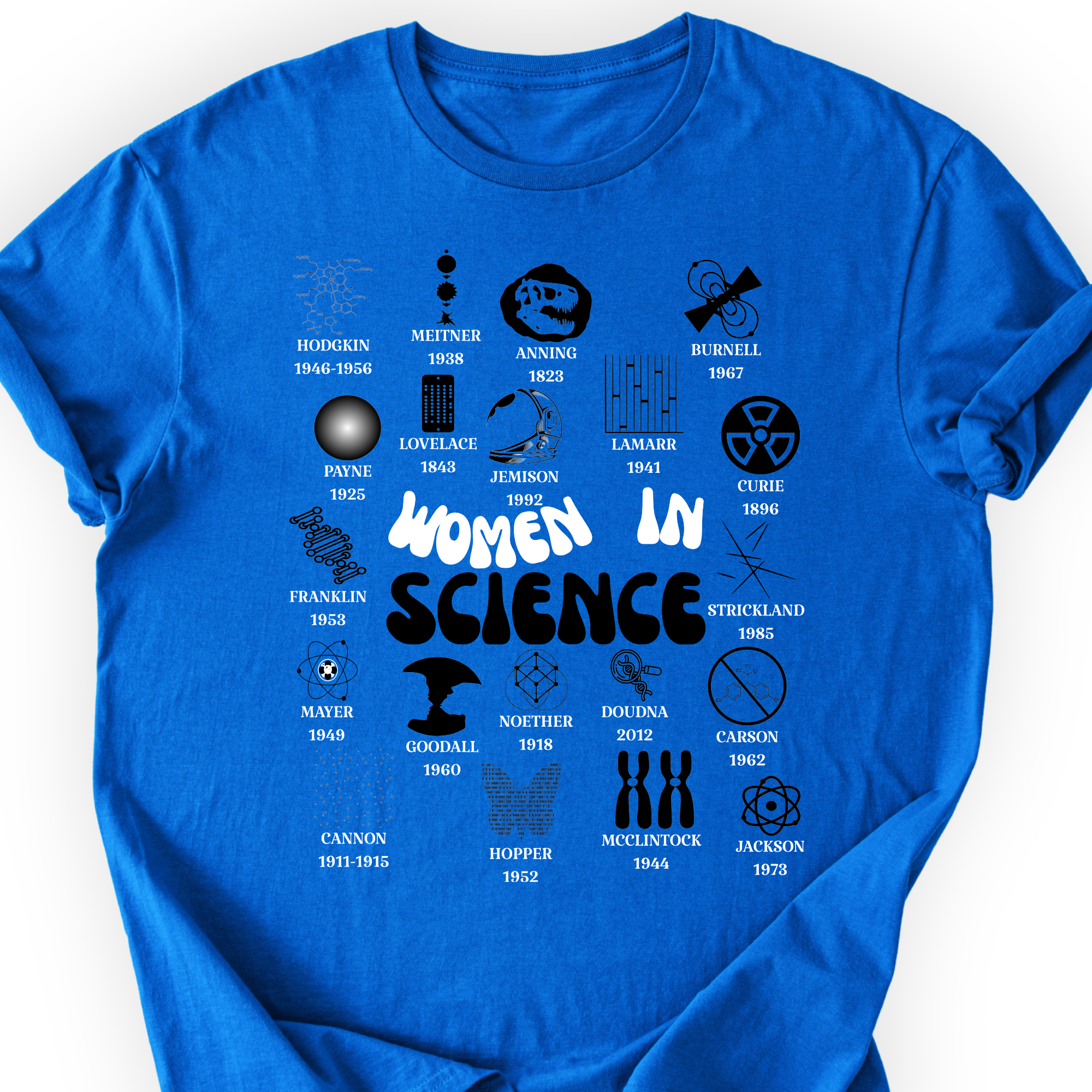 Historic Women Scientists T-Shirt Printify