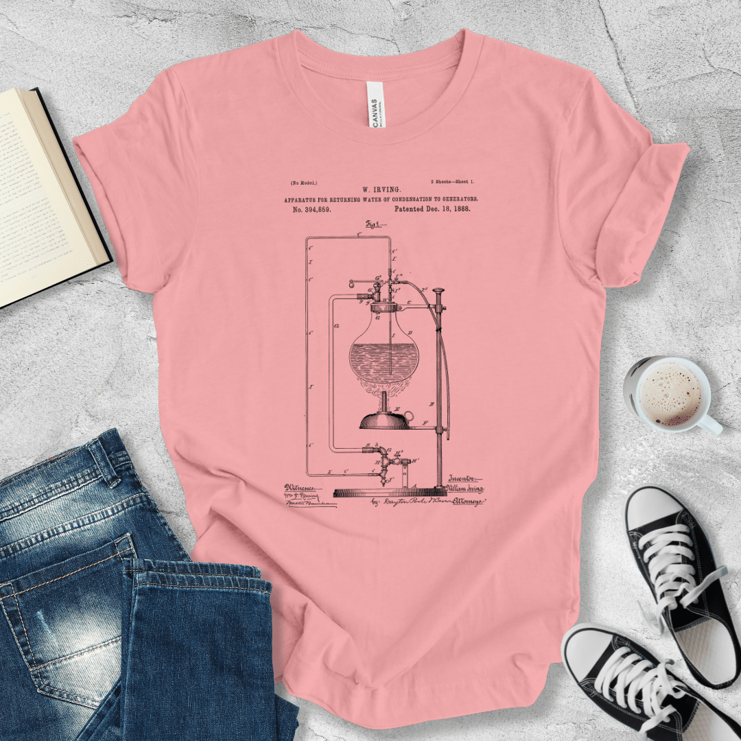 Water apparatus patent T-shirt