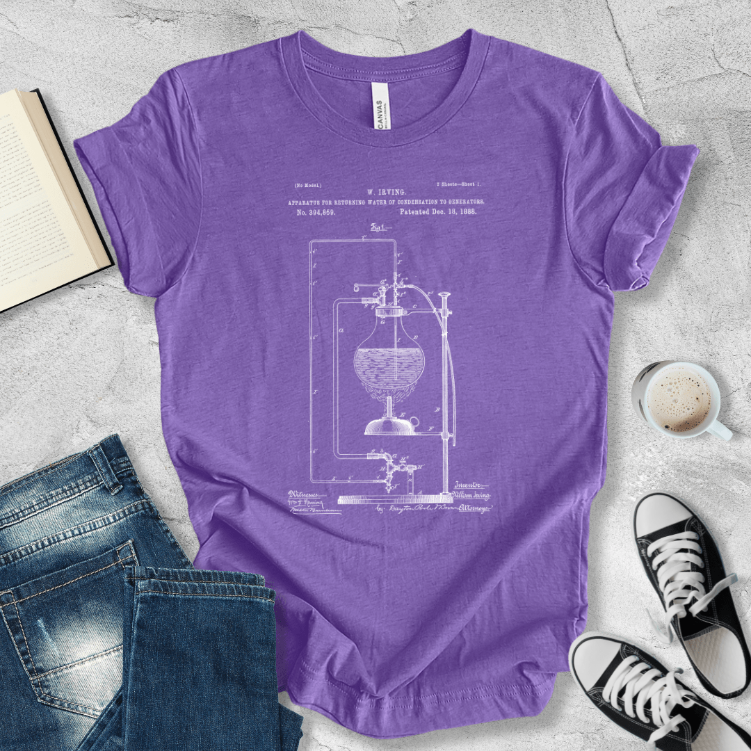 Water apparatus patent T-shirt