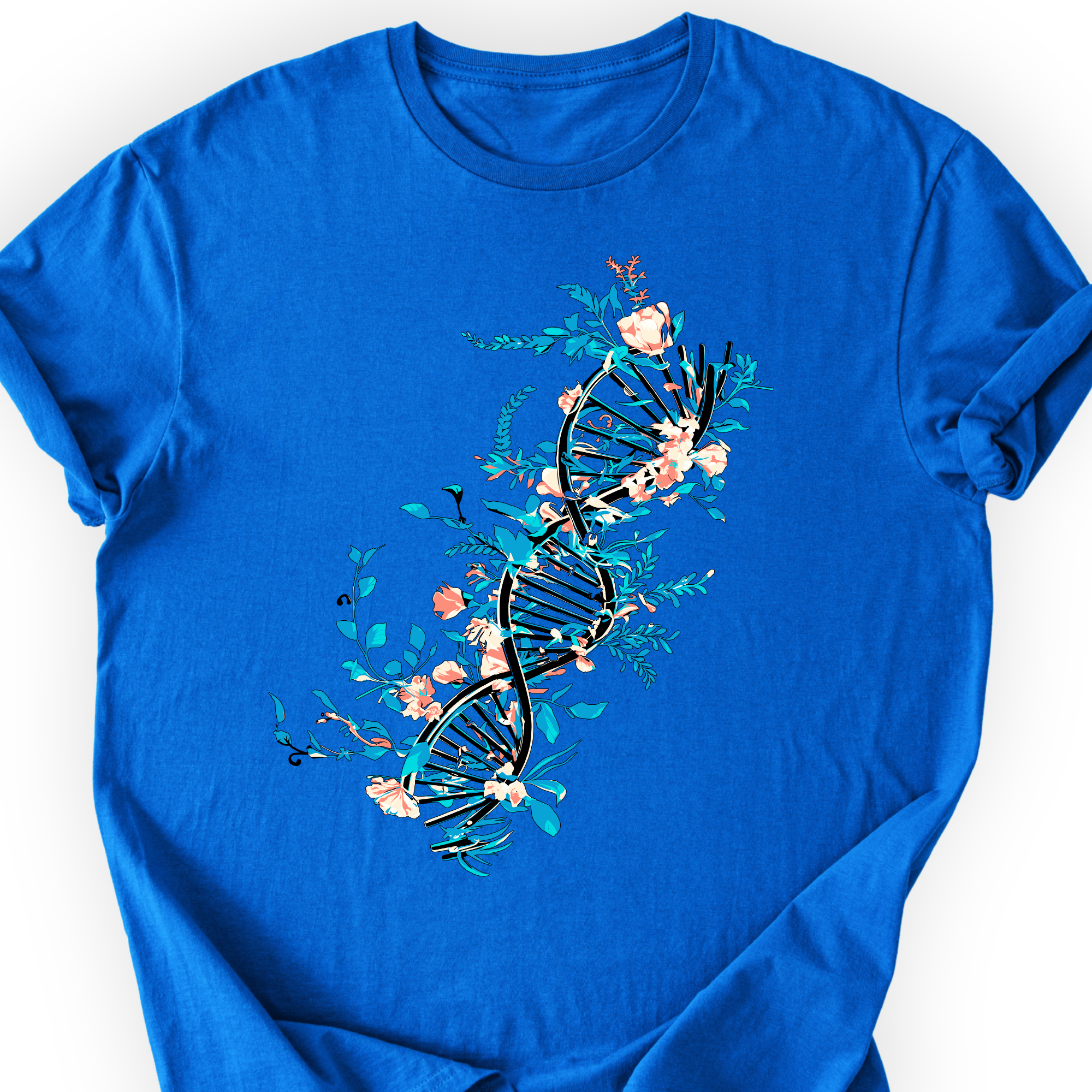 Floral DNA T-shirt — Scientist Apparel