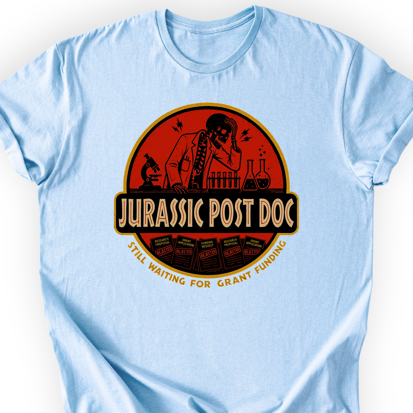 Jurassic Post Doc T-Shirt Printify