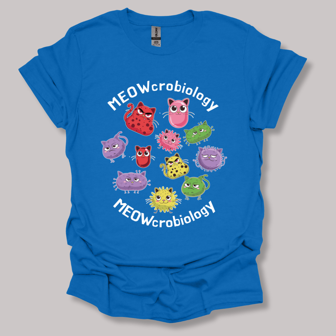 Meowcrobiology  T-shirt