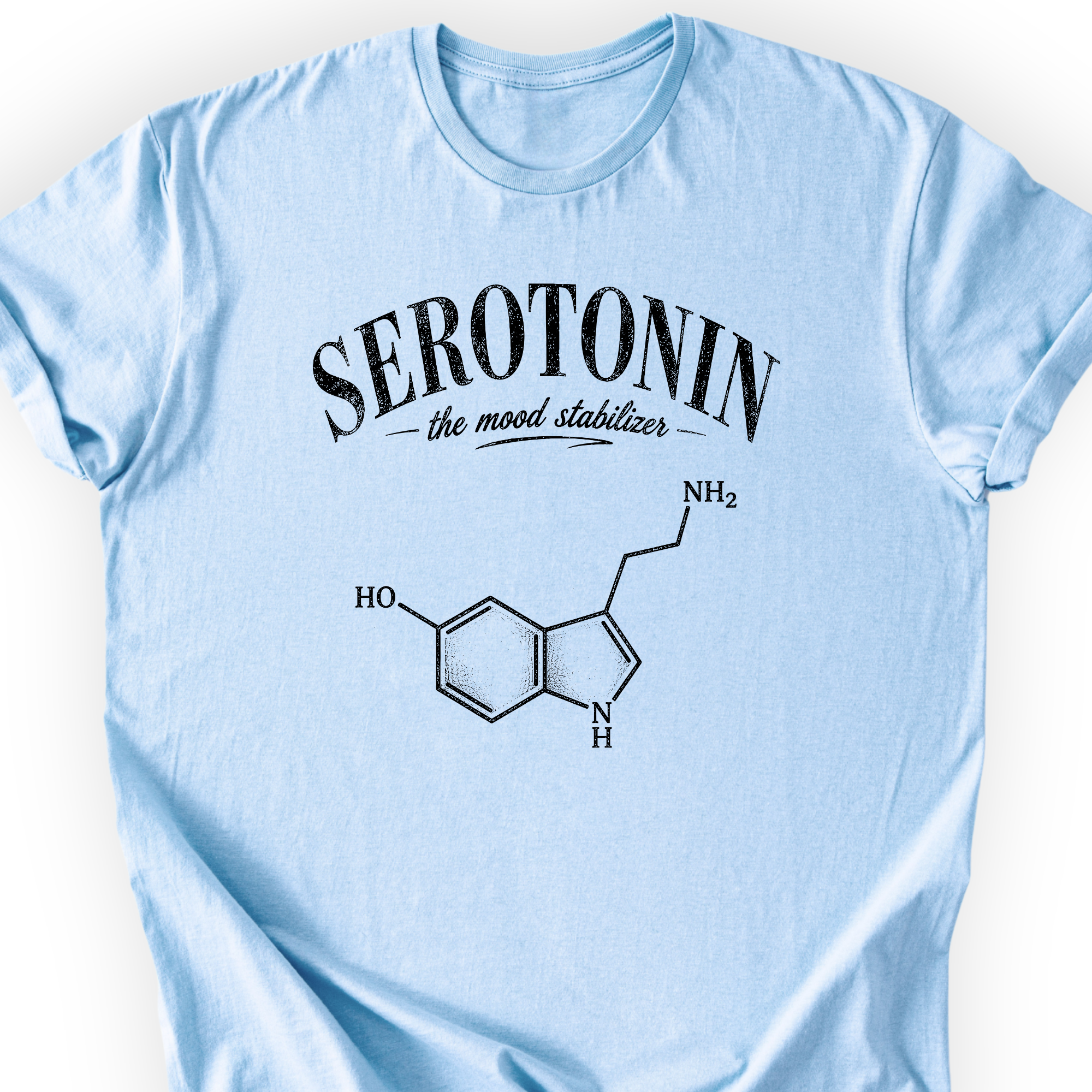 Serotonin The Mood Stabilizer T-Shirt — Scientist Apparel