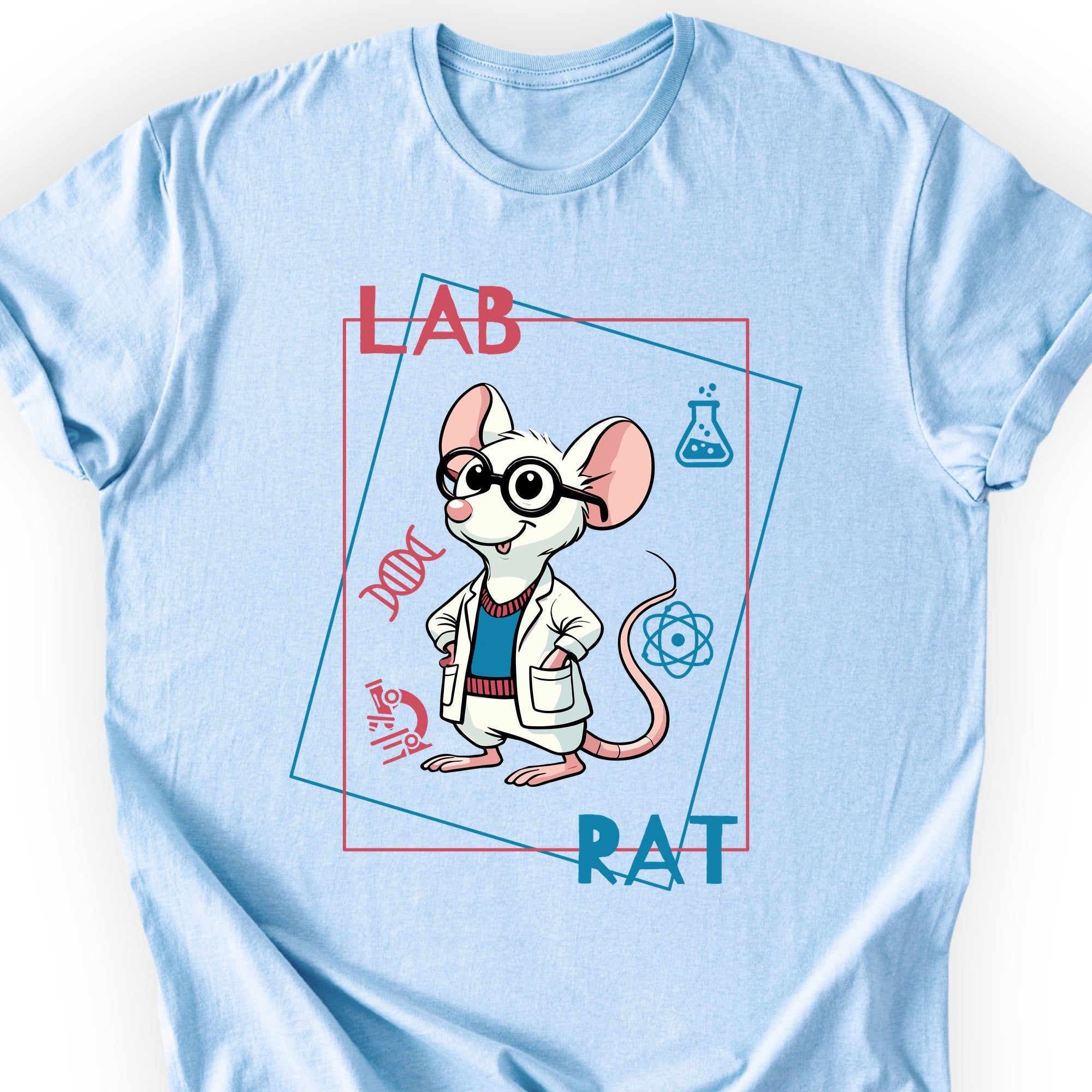 Lab Rat T-shirt Light Blue
