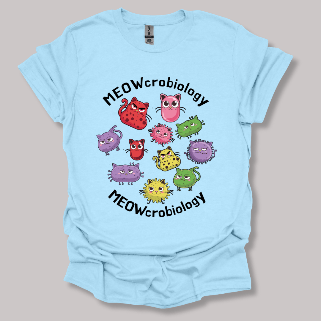 Meowcrobiology  T-shirt