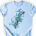 Floral DNA T-shirt — Scientist Apparel
