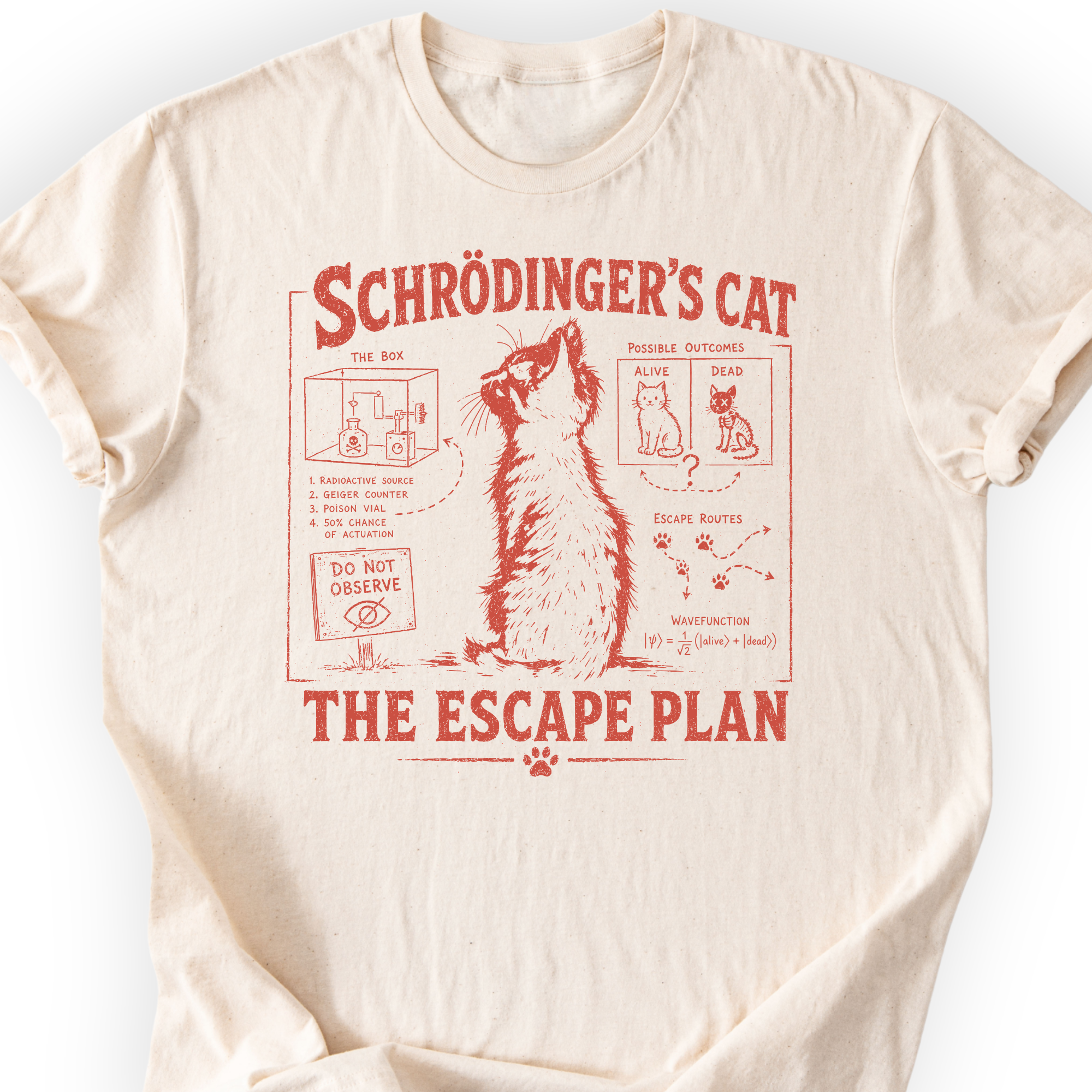 Schrödinger's Cat T-Shirt Printify