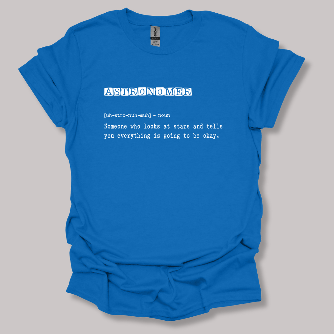 Astronomer Definition T-shirt Royal / S