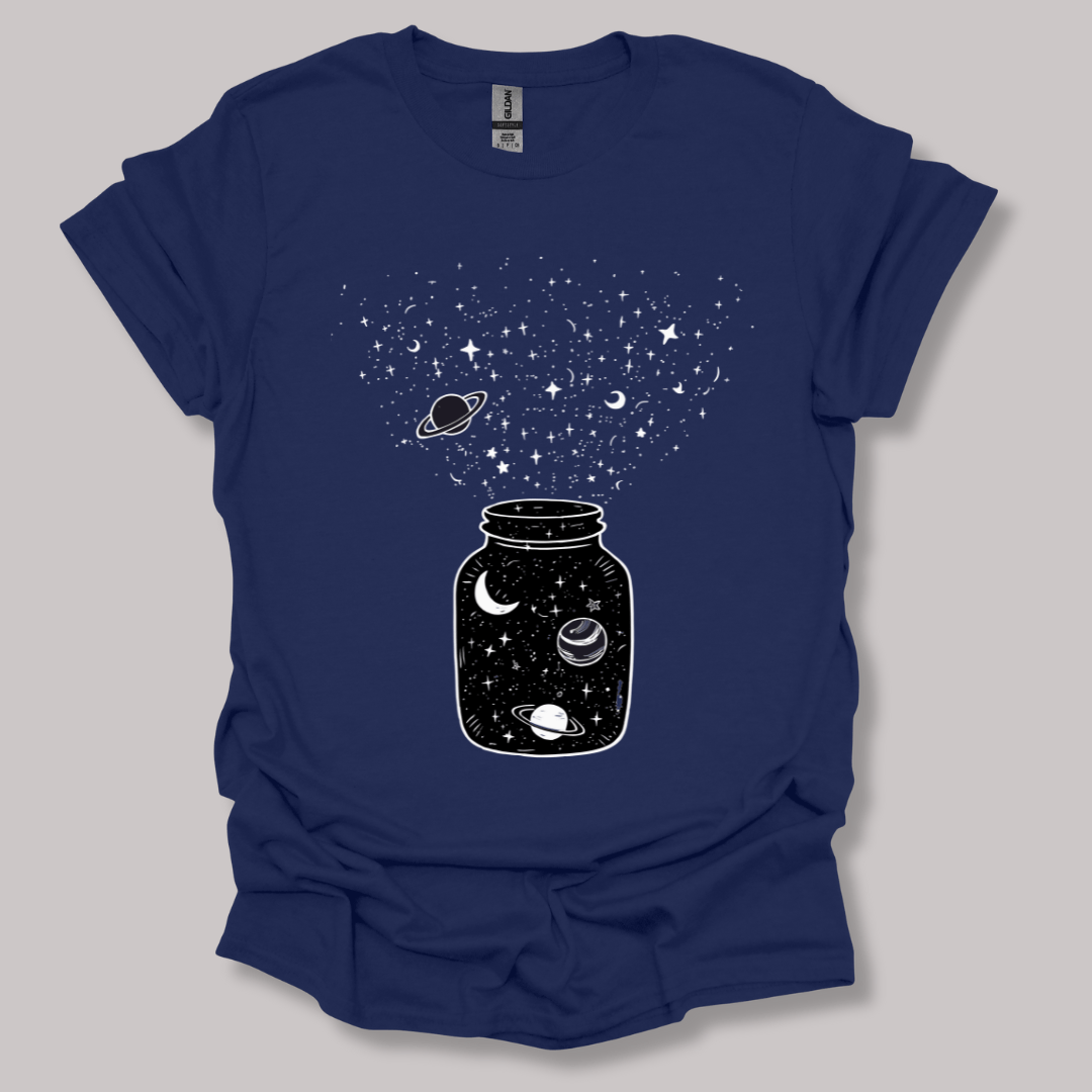 Astronomy Jar T-shirt Navy / S