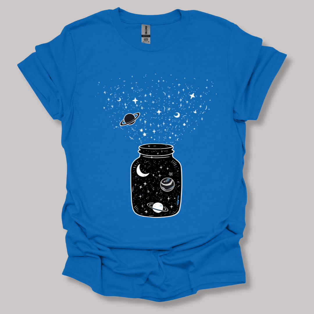 Astronomy Jar T-shirt Royal / S