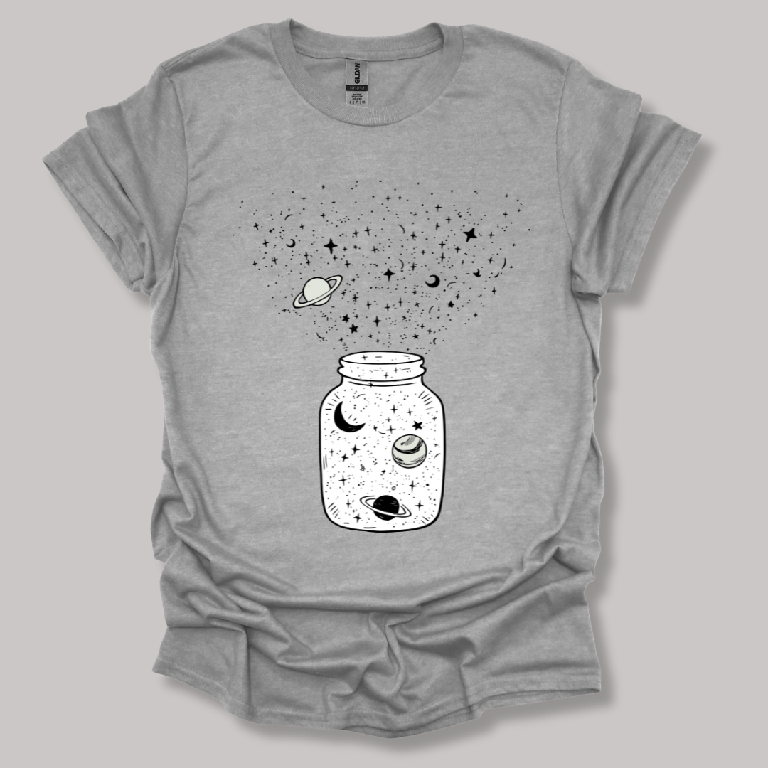 Astronomy Jar T-shirt Sports Grey / S