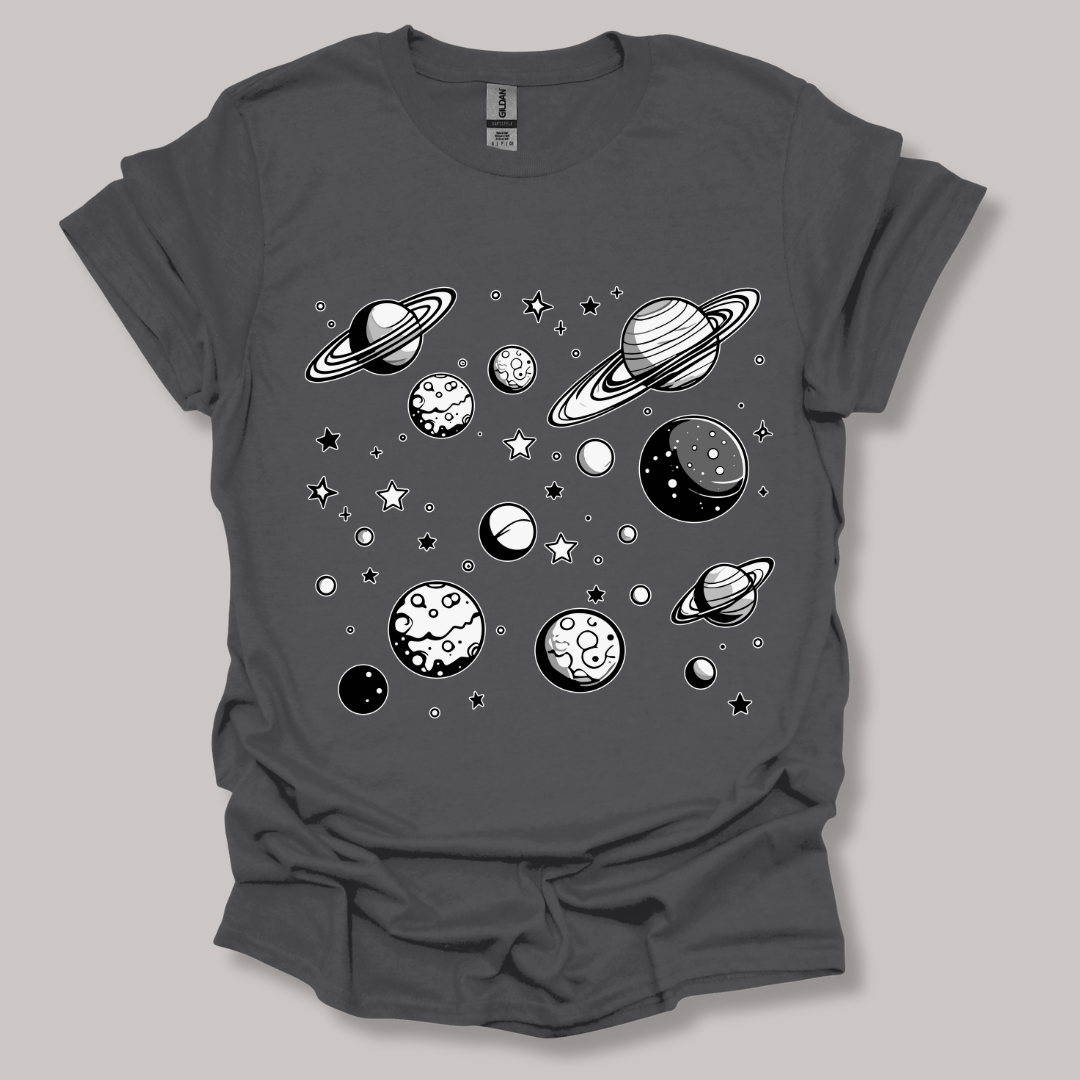 Astronomy T-Shirt Charcoal / S