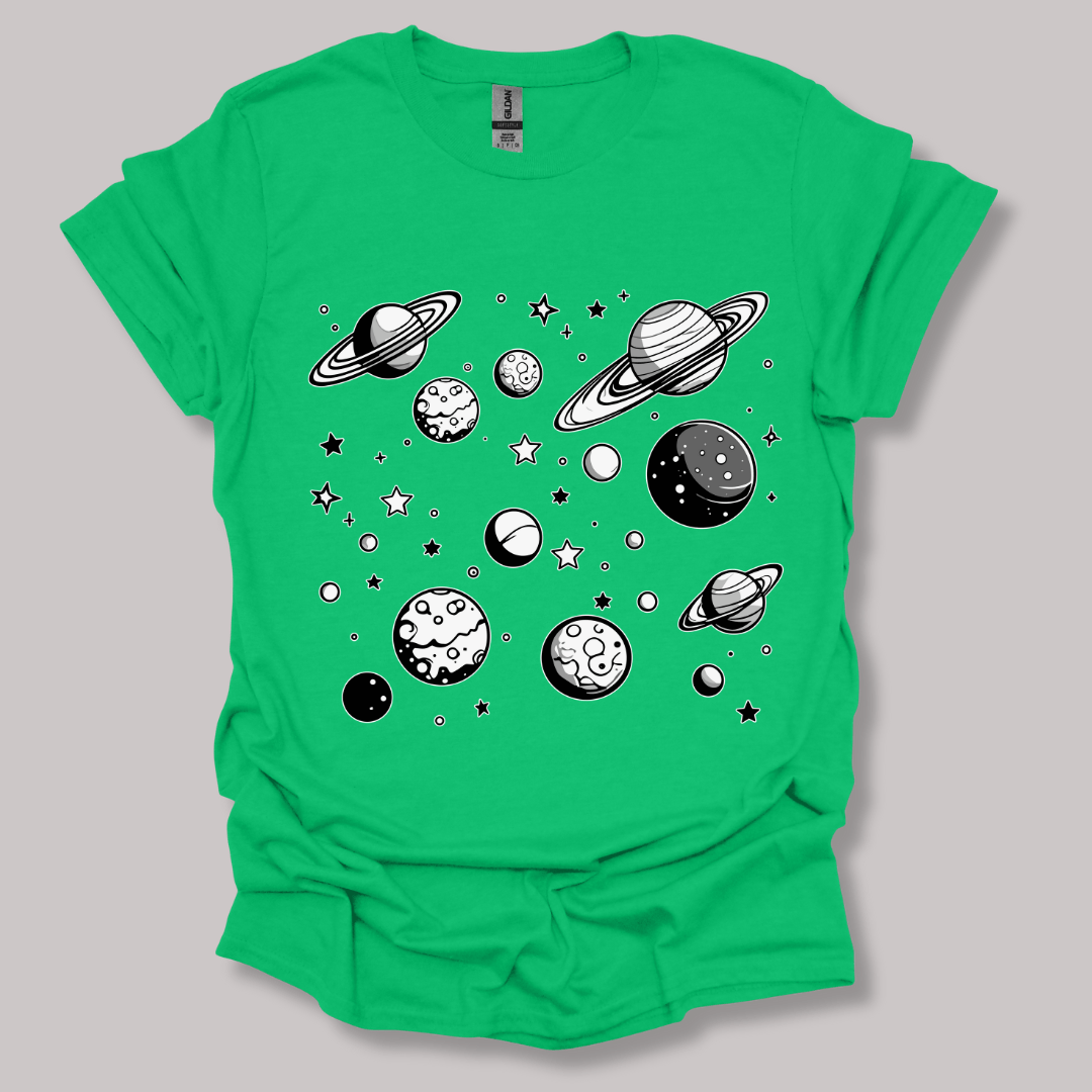 Astronomy T-Shirt Irish Green / S