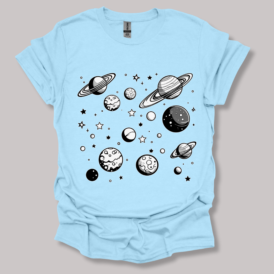 Astronomy T-Shirt Light Blue / S
