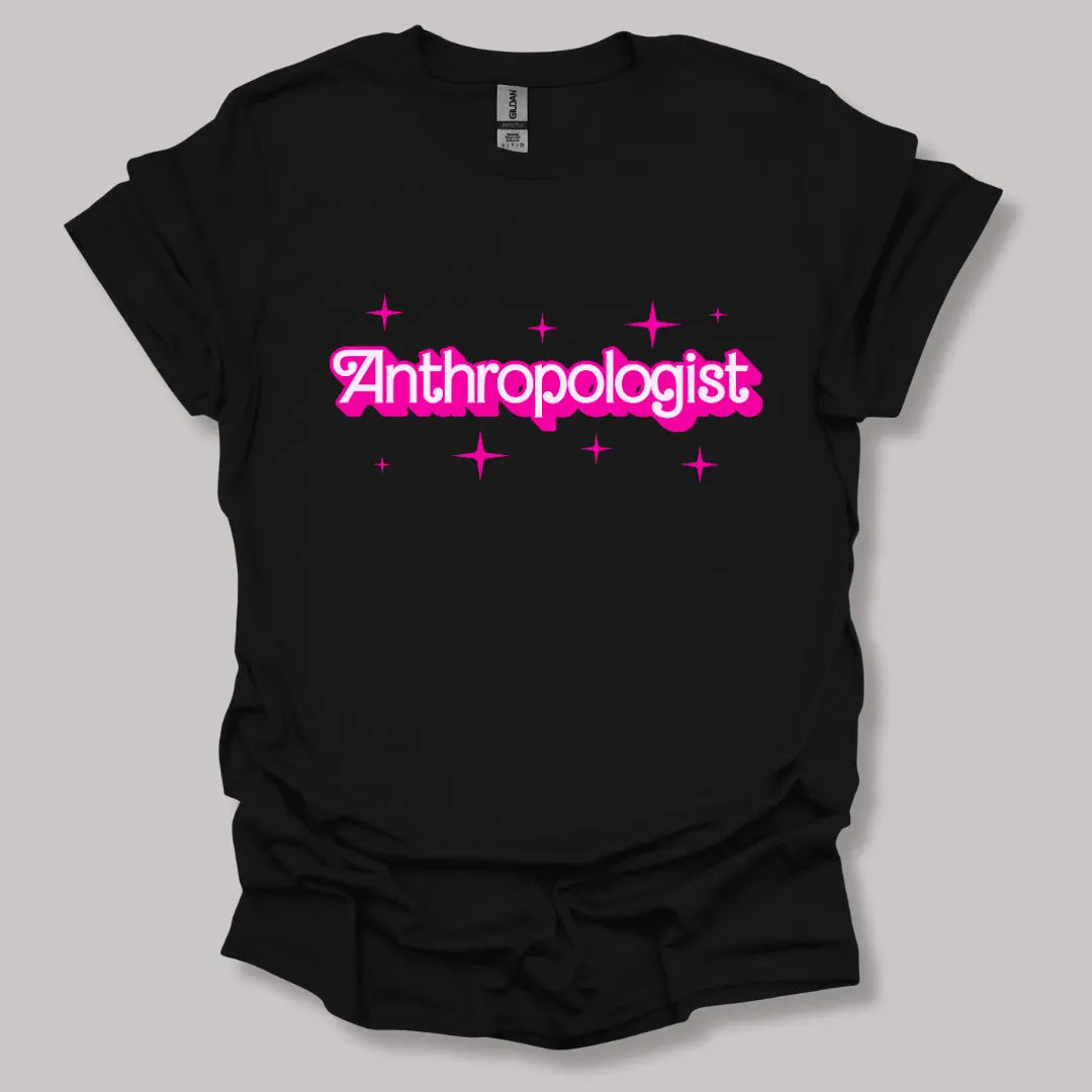 Barbie-Inspired Anthropologist T-shirt Black / S