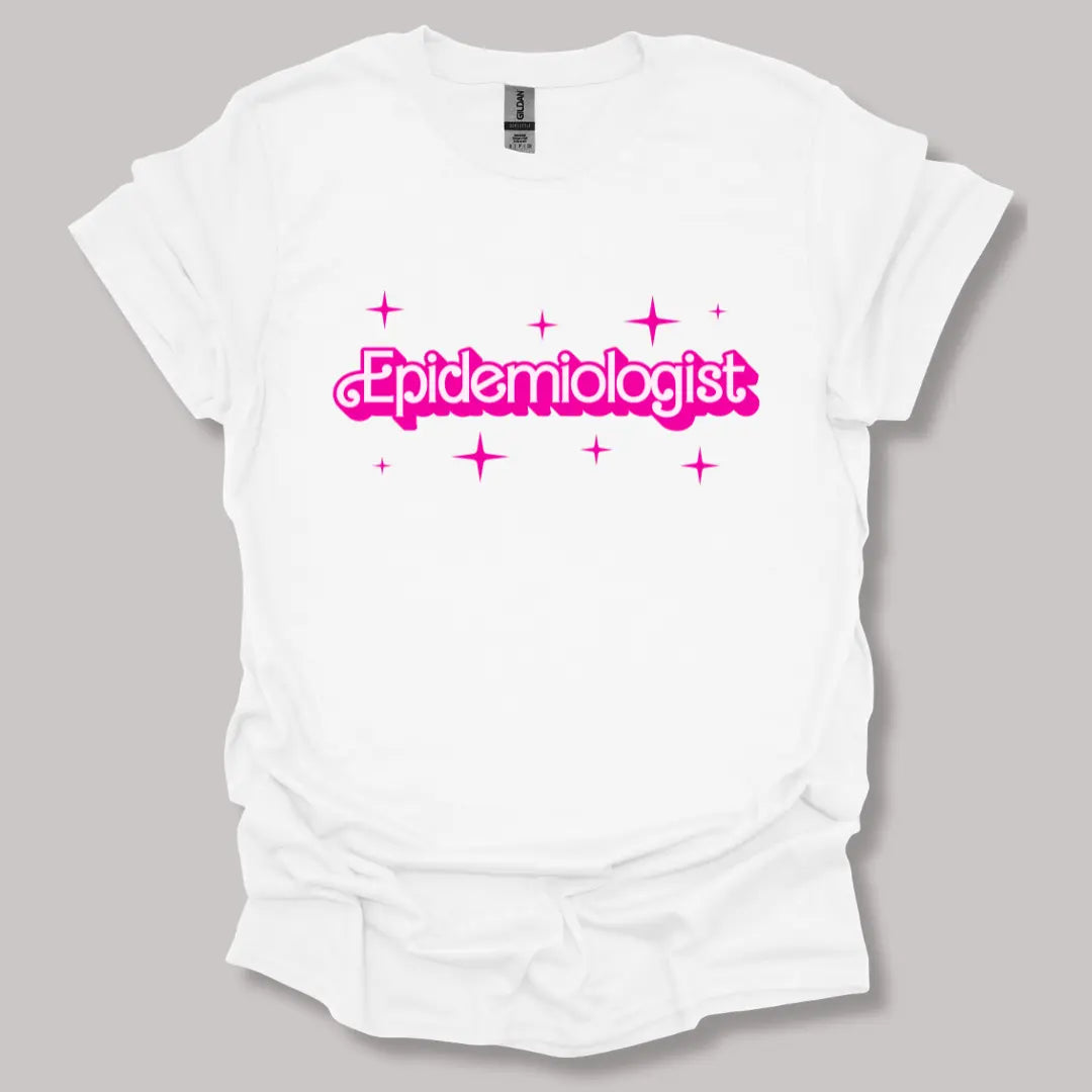 Barbie Inspired Epidemiologist T-shirt White / S