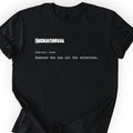 Chemist Definition T-shirt Black