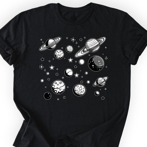 Astronomy T-Shirt Black