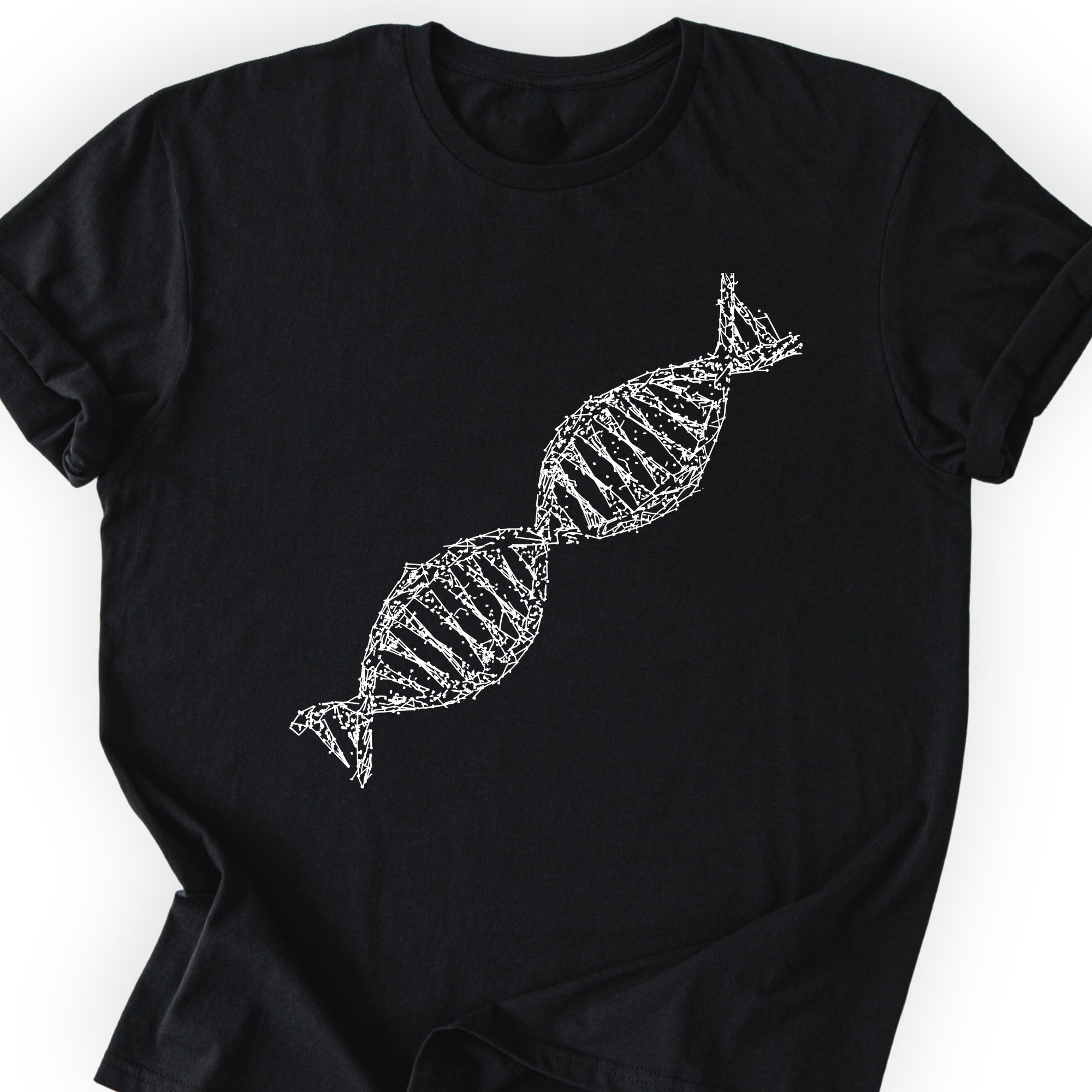Minimalist DNA T-shirt Black
