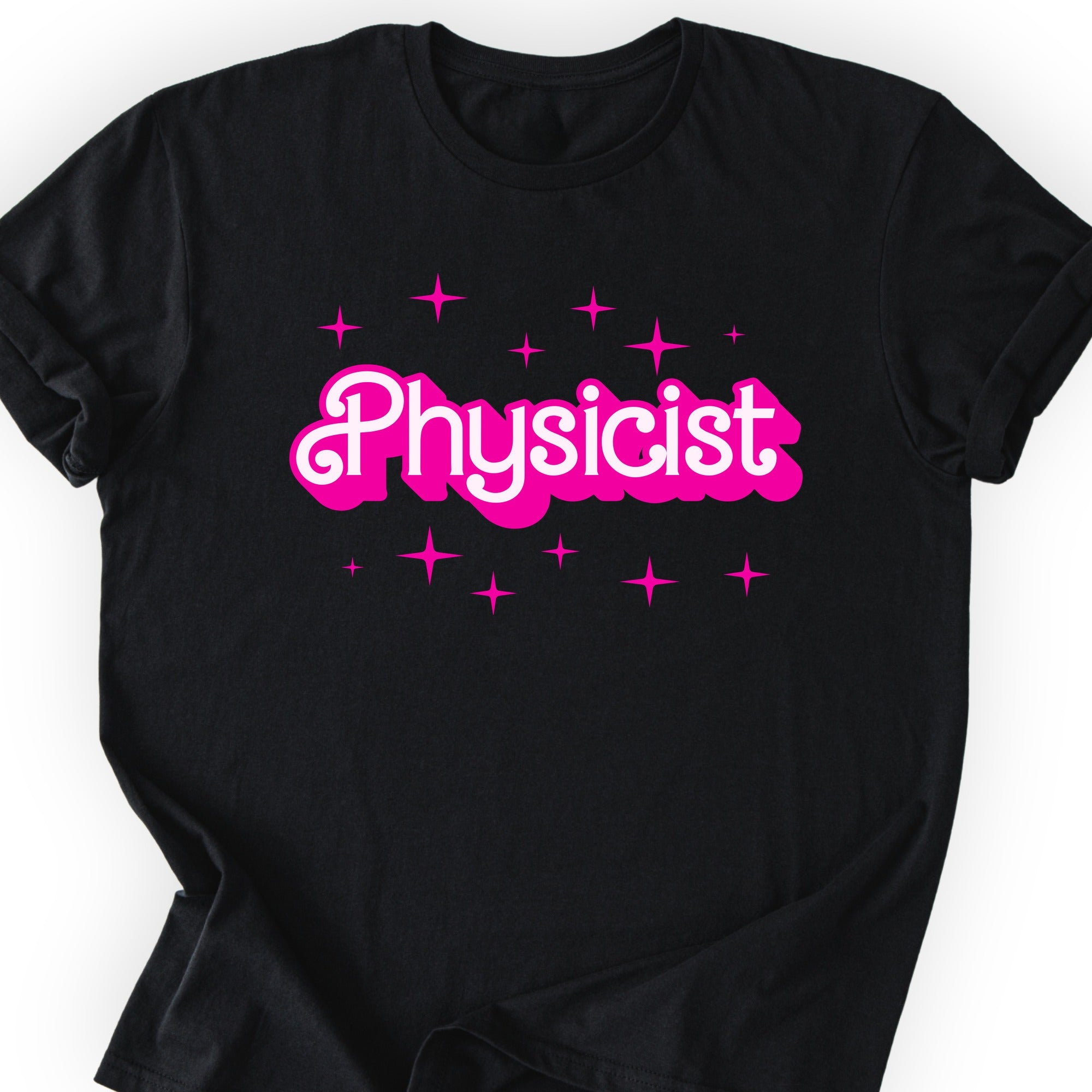 Barbie-Inspired Computer Scientist T-shirt Black