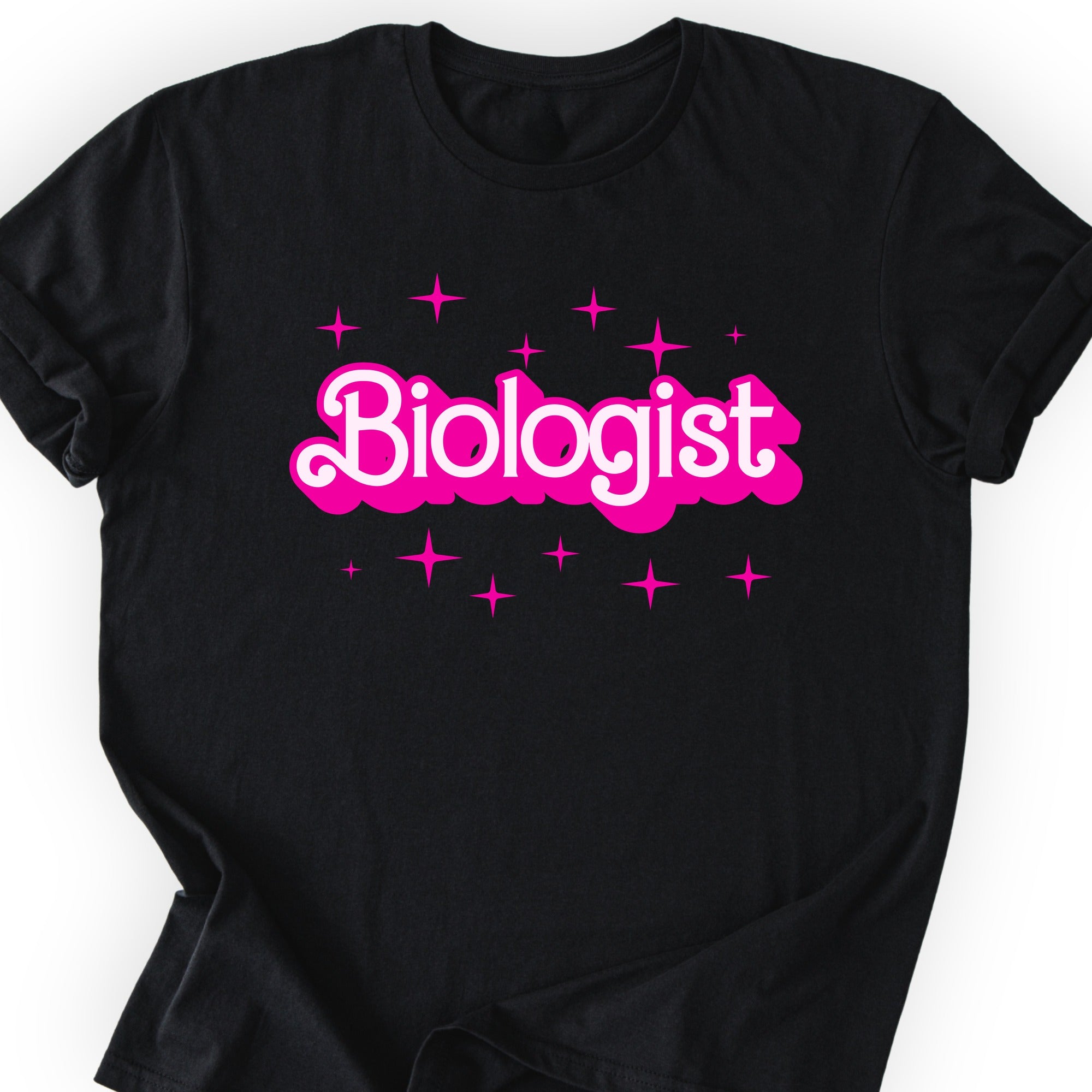 Ecologist Pink Doll T-shirt Black