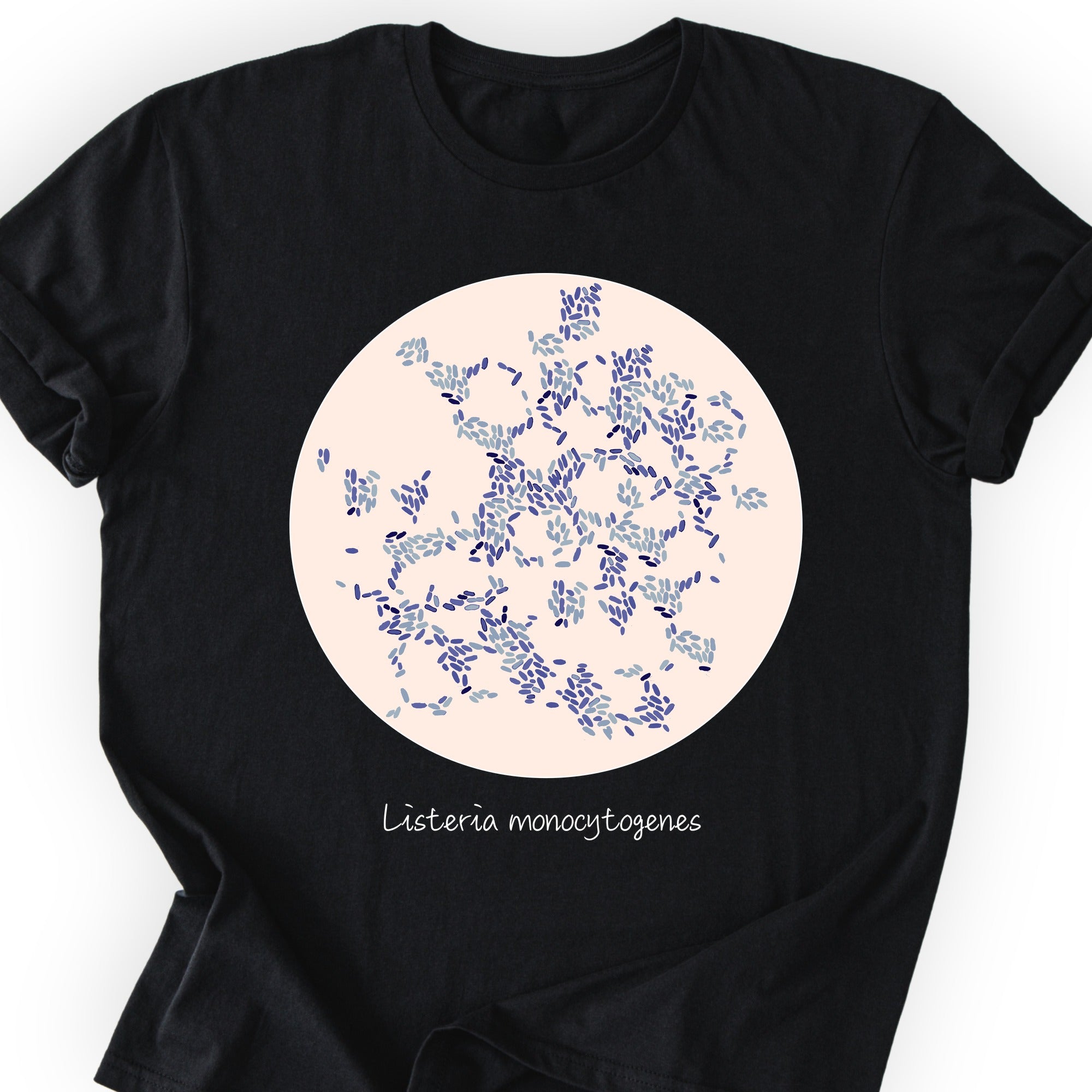 Listeria Monocytogenes T-shirt Black