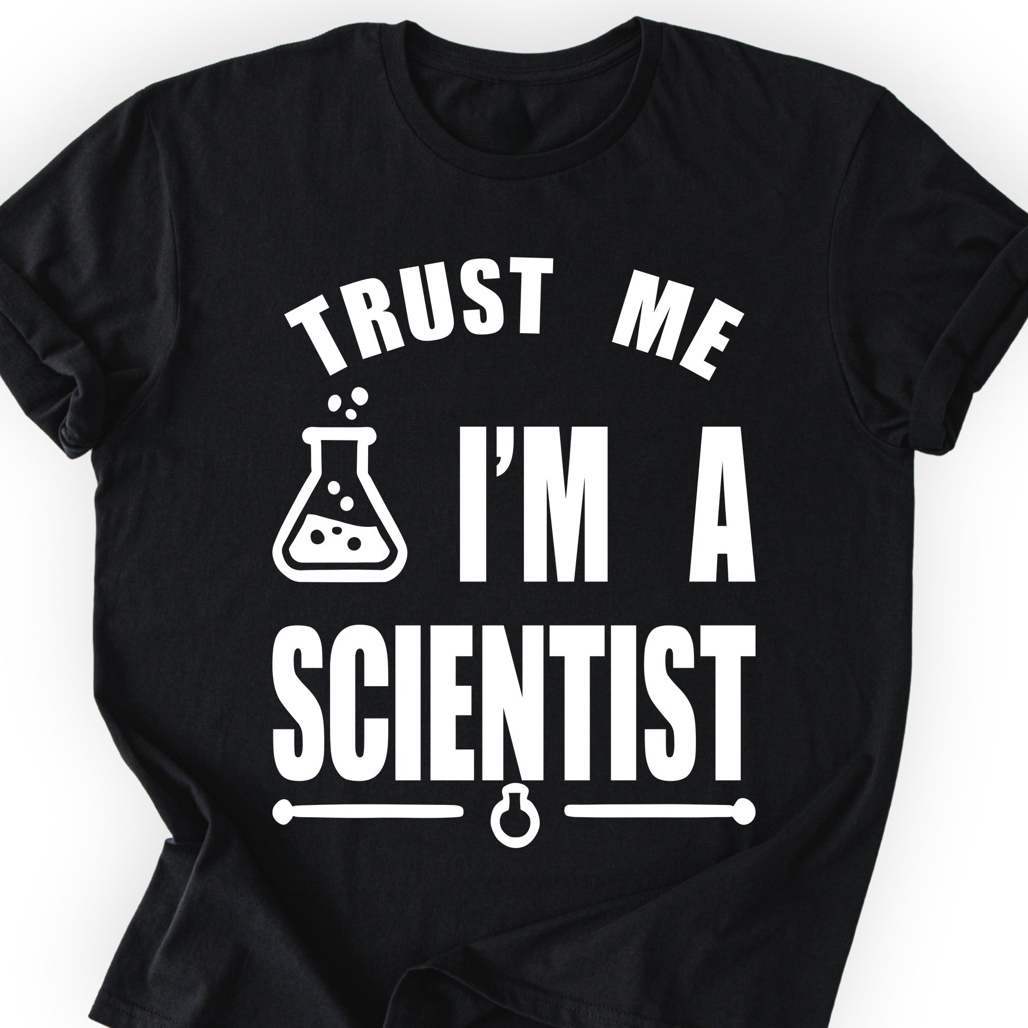 Trust Me, I'm a Scientist T-shirt Black