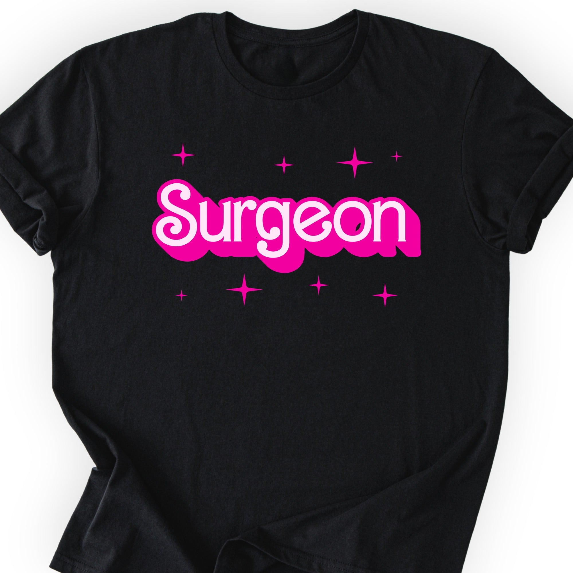 Barbie-Inspired Surgeon T-shirt Black